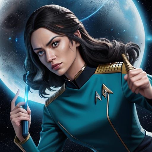 Star Trek & Hogwarts Crossover Art