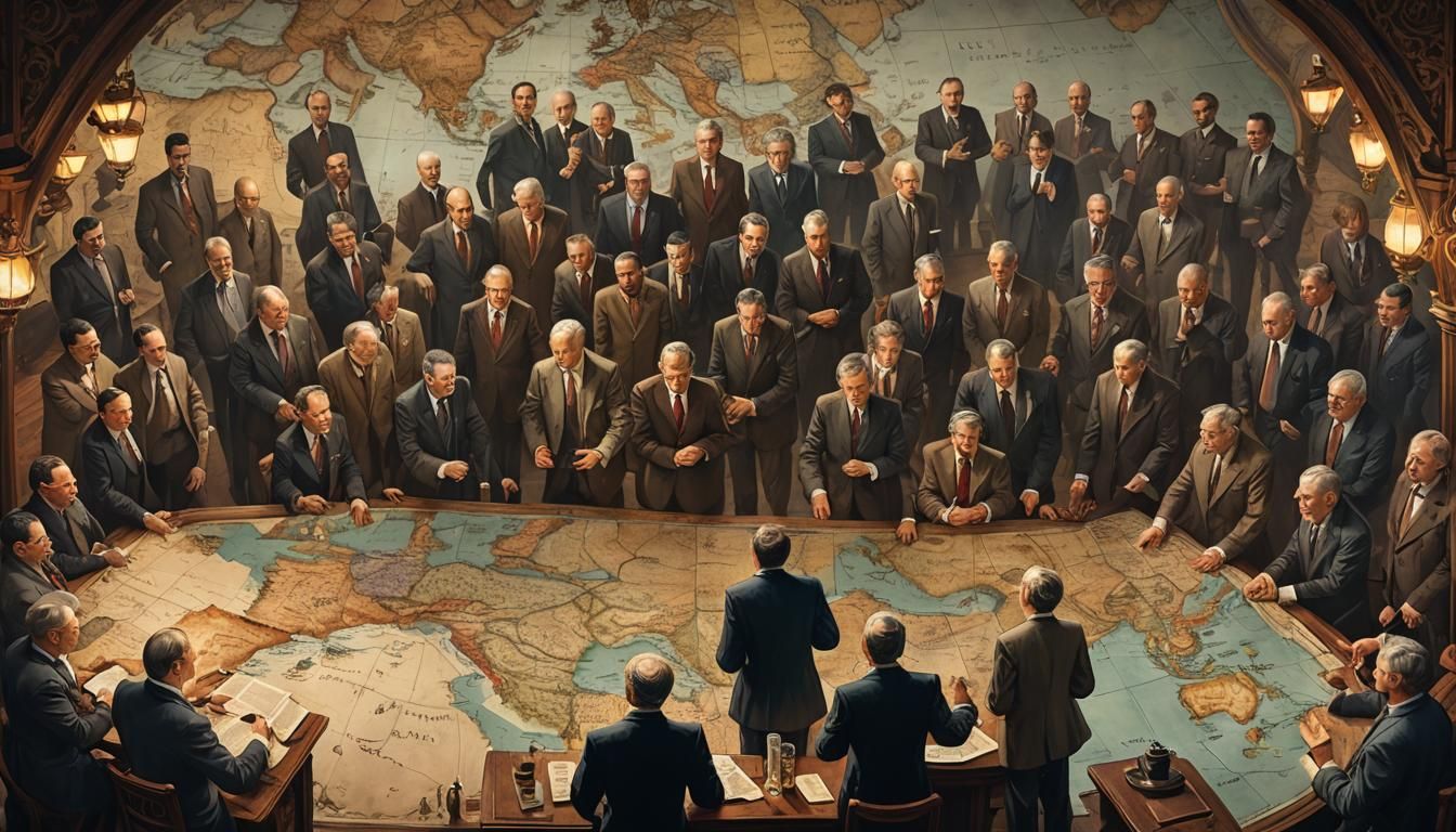 Redrawing Borders: Statesmen in Post-War Negotiation