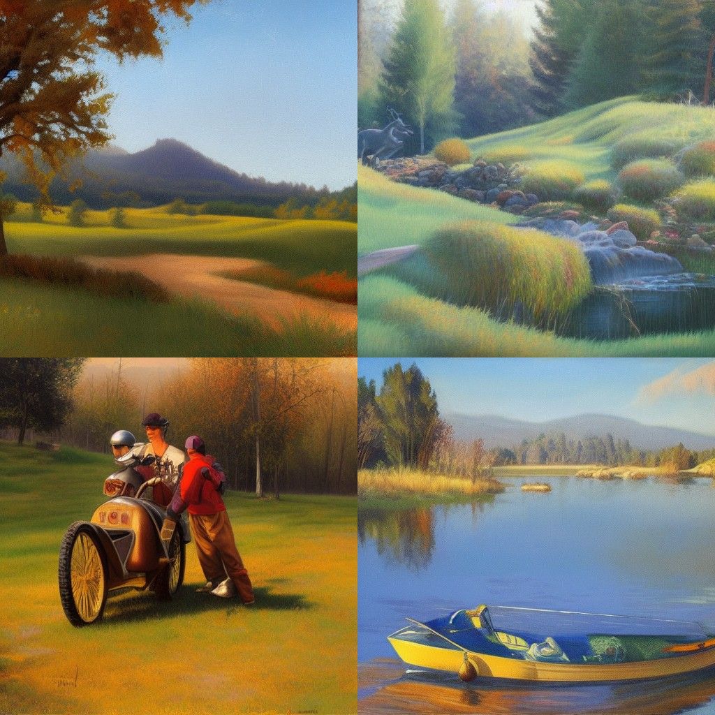 Abstract Image in Style of Paul Alexander