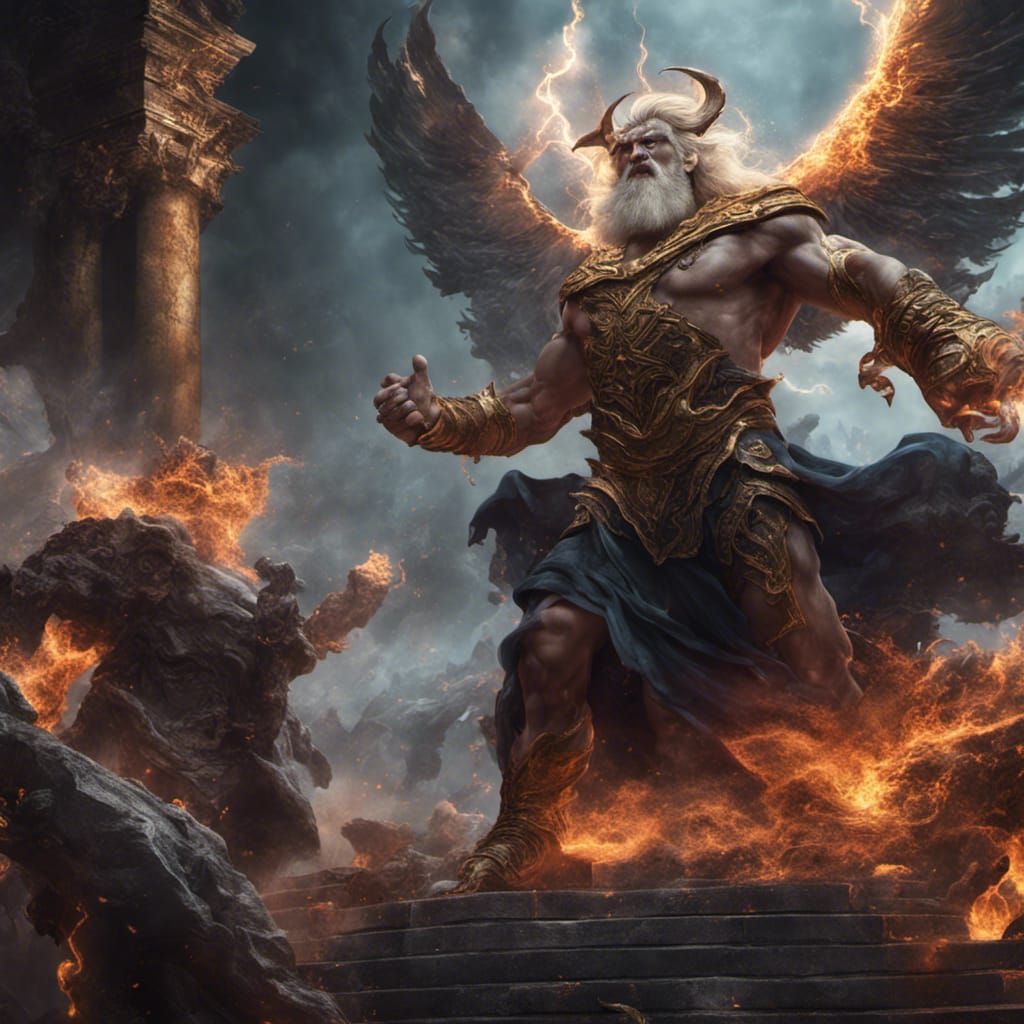 Zeus and Hades Clash in Epic Battle