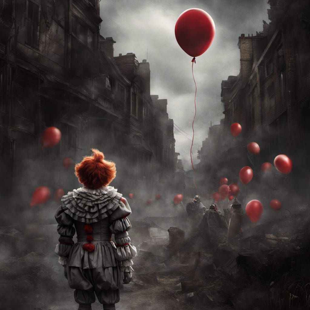 Eerie Pennywise Digital Rendering