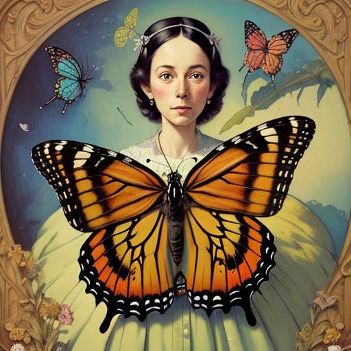 Monarch girl