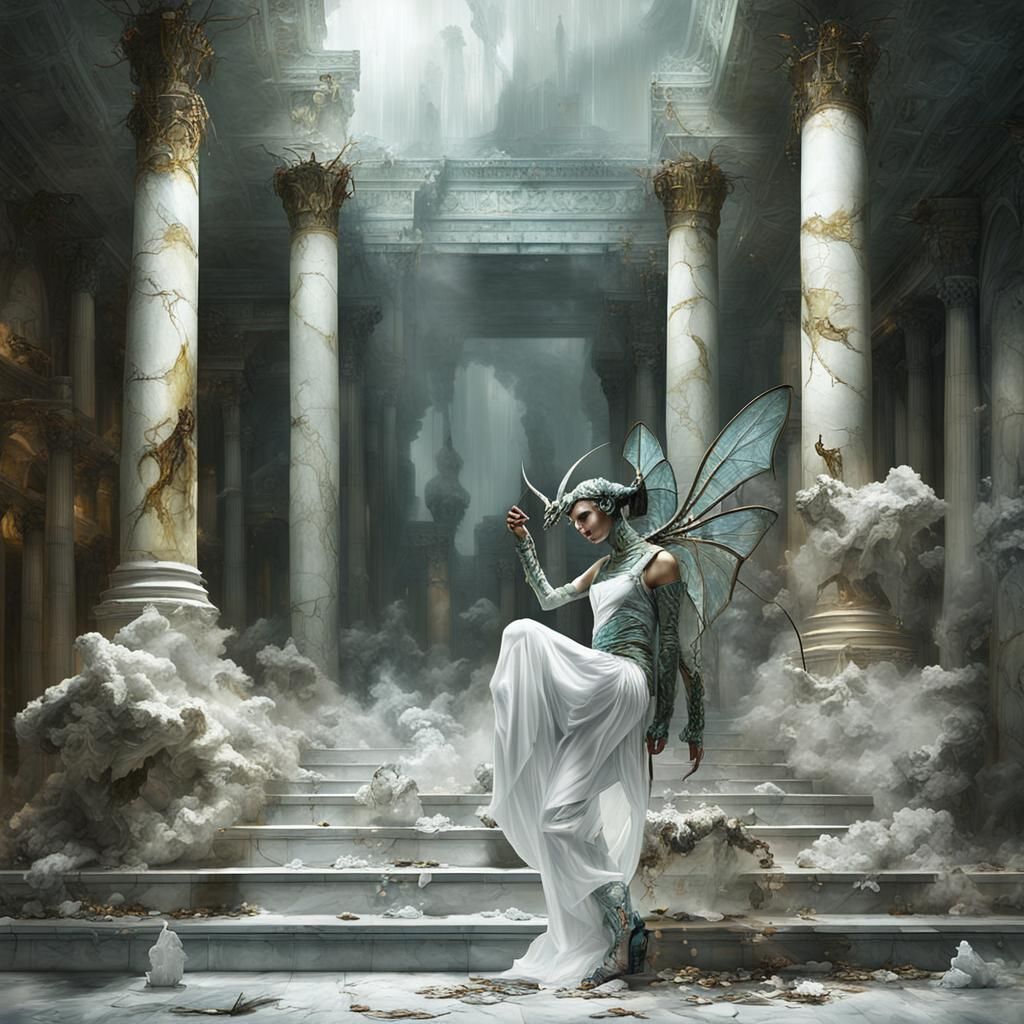 Giant Praying Mantises in Weird Art Exhibit