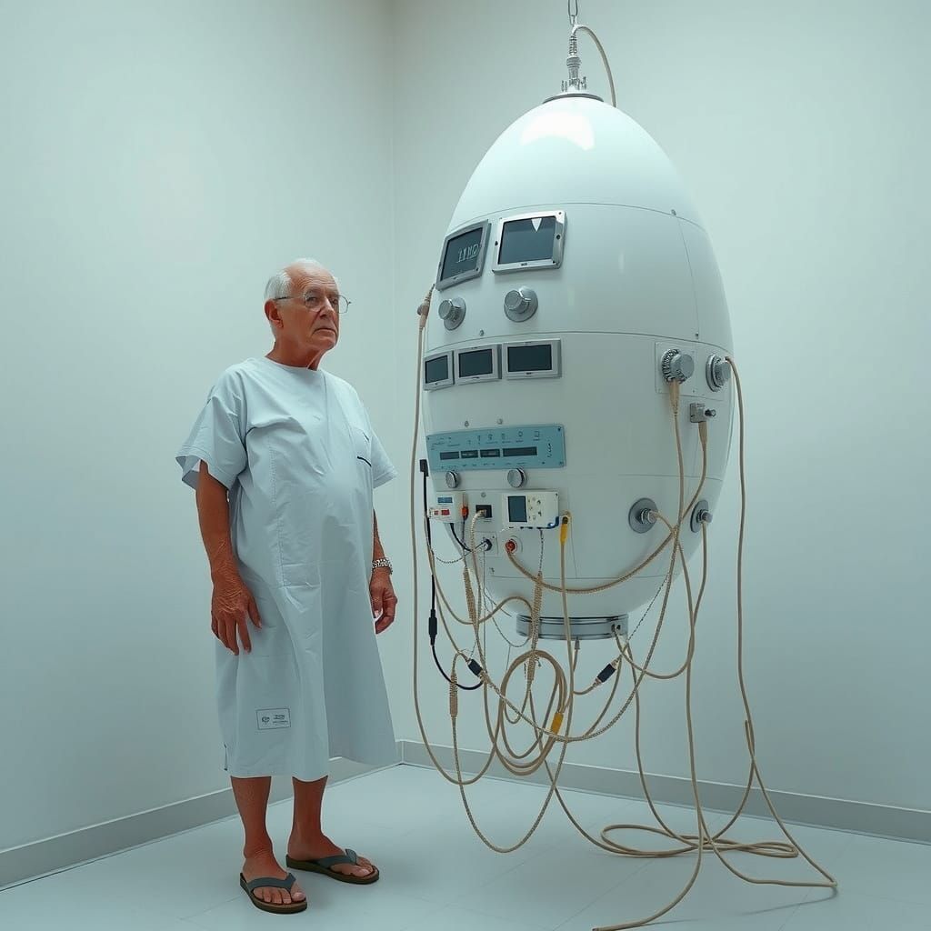 Eerie Future Medical Technology in a Hospital Setting