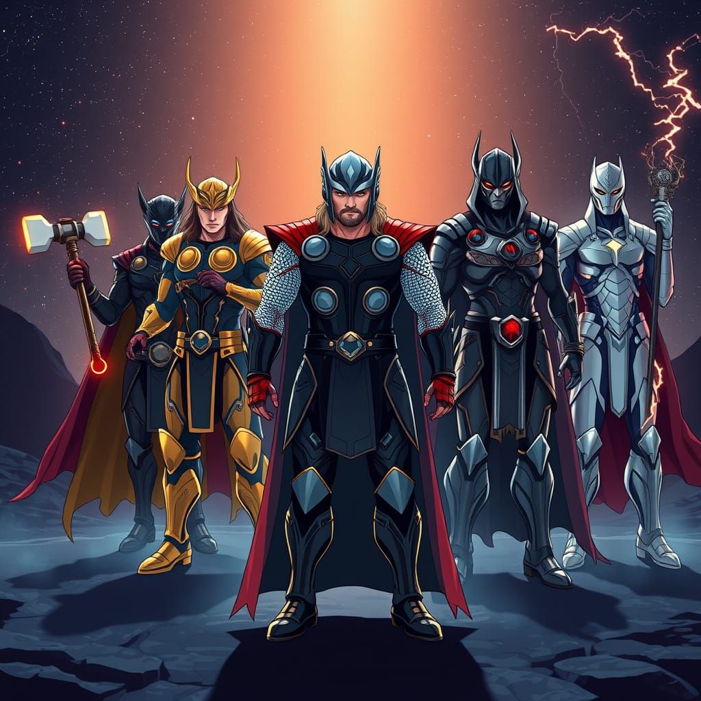 Thor Meets Multiverse Variants in the Void