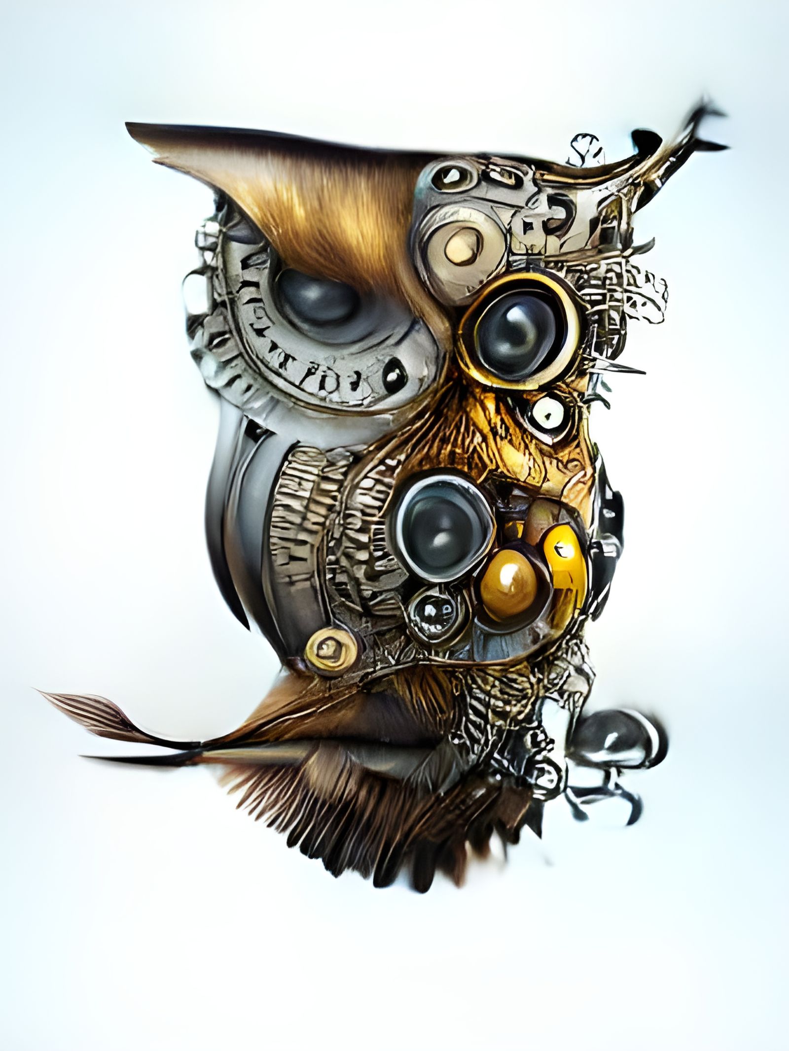 Steampunk Owl