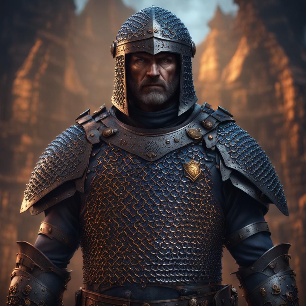 Chainmail suit of body armor