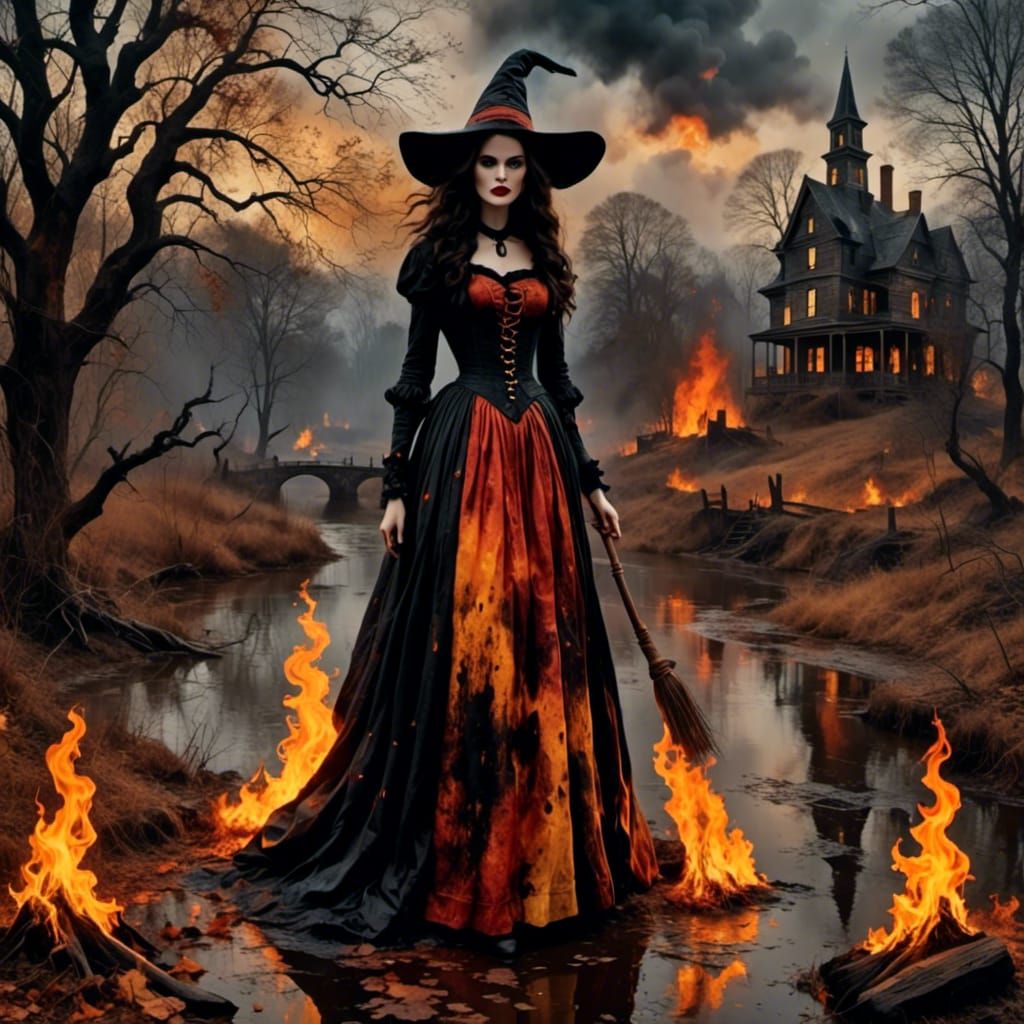 AI Generated Witching Hour Weyfolk Quake Image