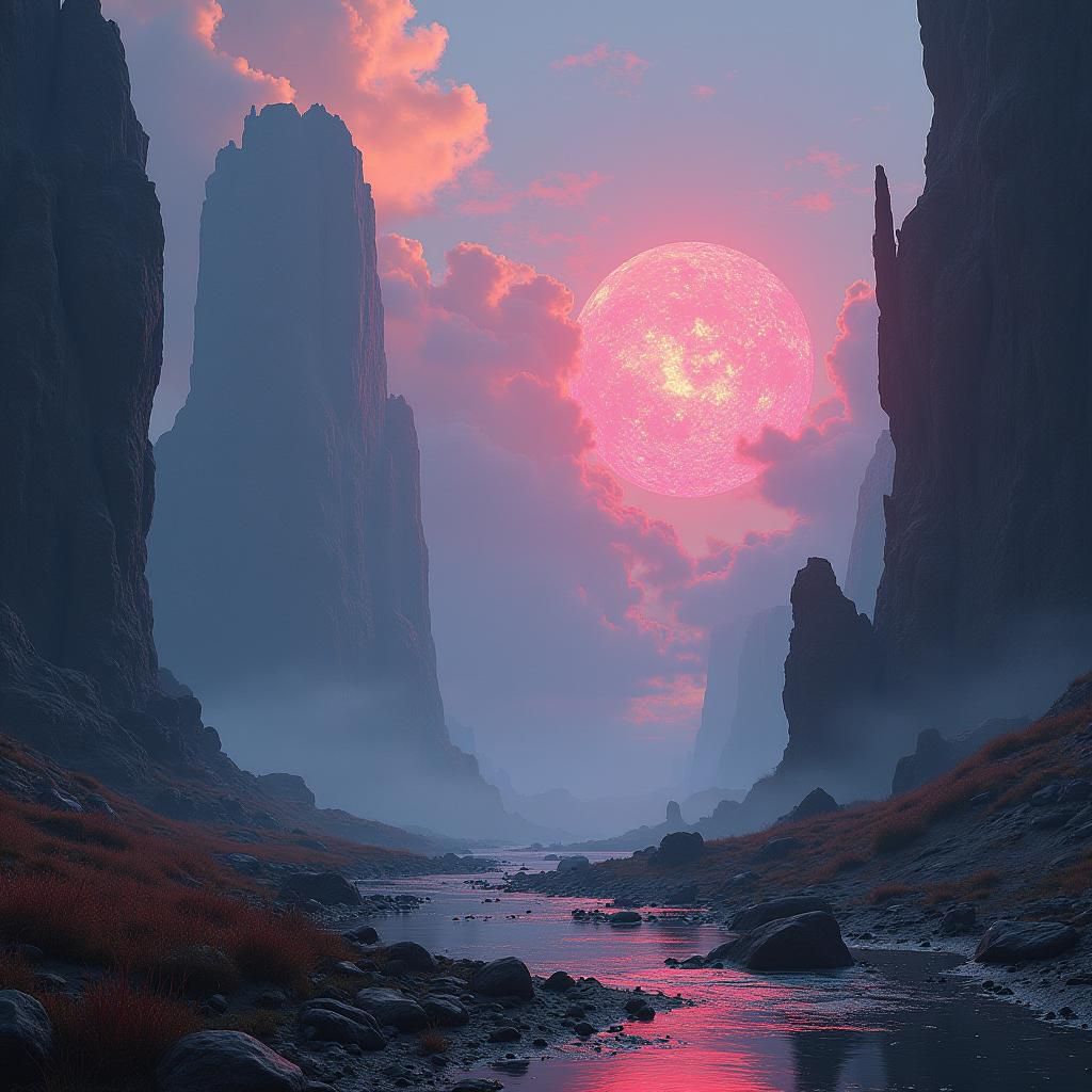 Epic Fantasy Landscape Concept Art in Unreal Engine 5