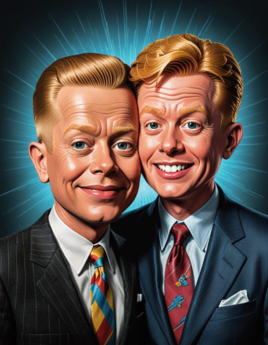double exposure Max Headroom and Alfred E. Neuman