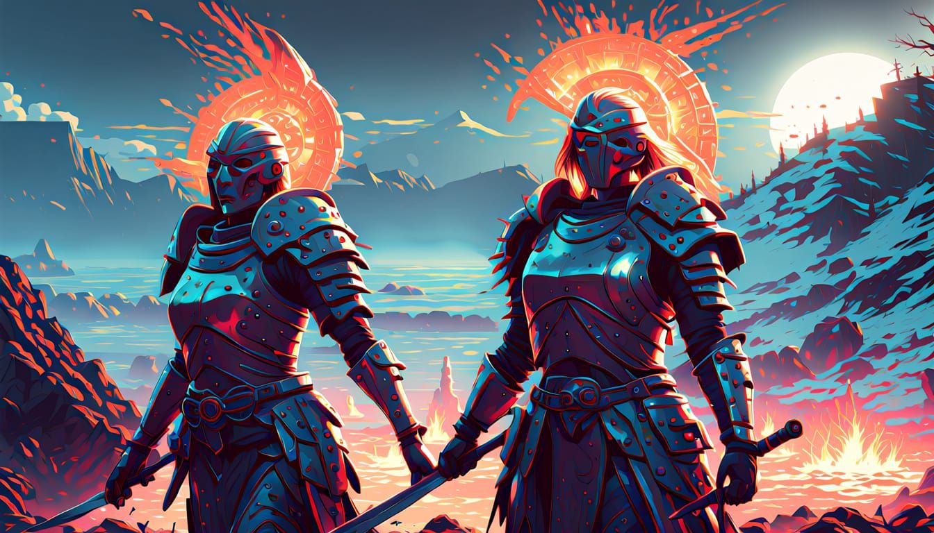 Ethereal Aasimar Warrior Radiates Glowing Aura in Exquisite ...