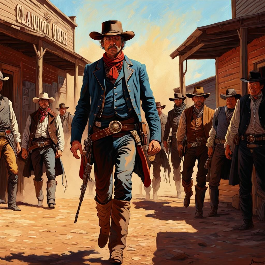 Hesse James Walks into the OK-Corral Showdown in Hyperrealis...