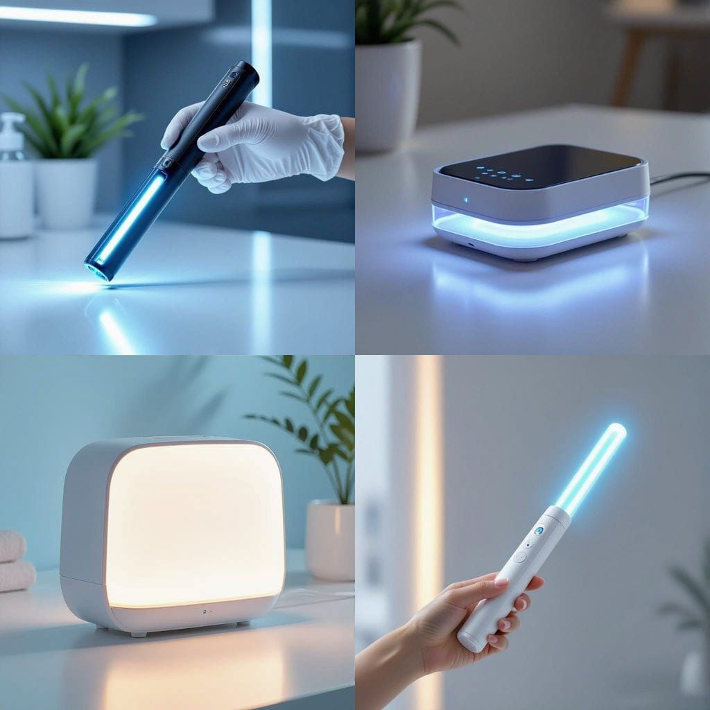 Portable UV Sterilizer Wand for On-the-Go Sanitation