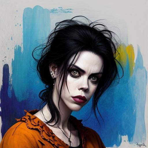 Fairuza Balk as Nancy Downs in Abstract Art