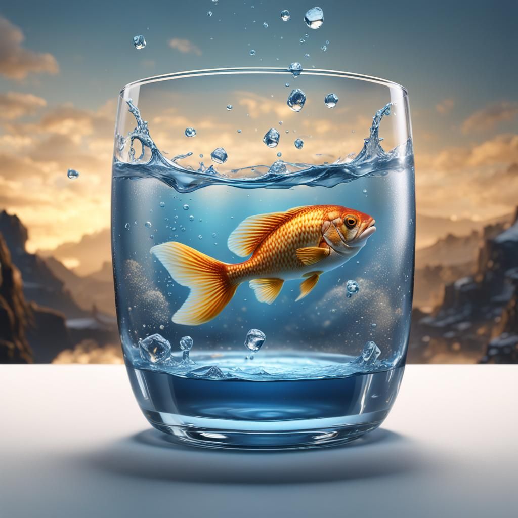 Fish Leaping: Detailed Matte Painting in Unreal Engine