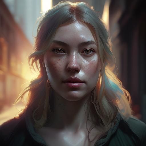 Detailed Portrait of Soulsaveur in Trending Digital Art