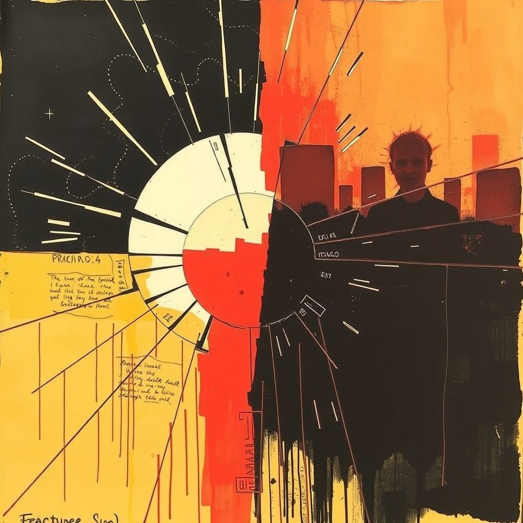 Fractured Sun.  Hard Rain Gonna Fall.