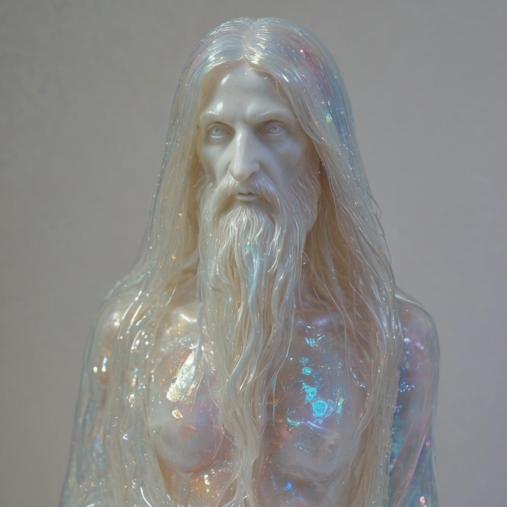 Spectrolite Opalescent Psychedelic Intricately Ethereally Gossamer Sculpture Illusionary Holographic Illyana Rasputin