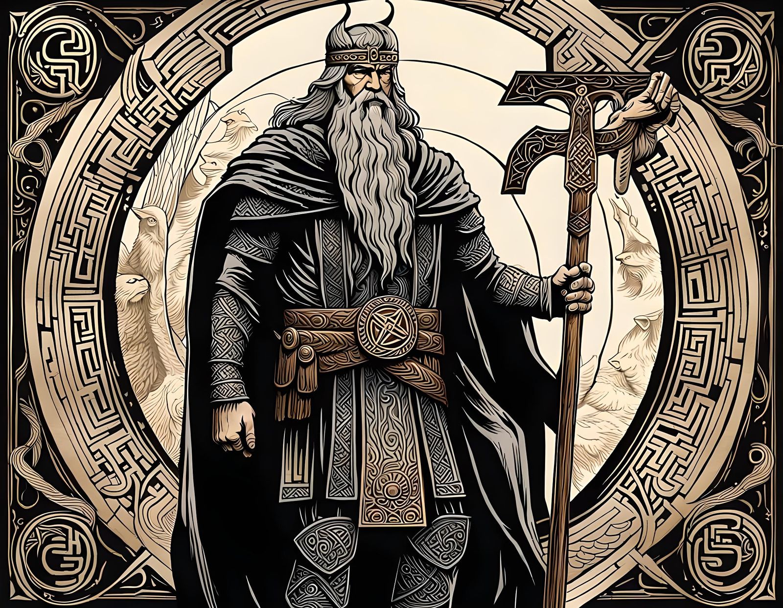 Odin: Revered God of Germanic Paganism