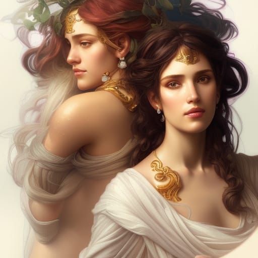 Aphrodite and Hera