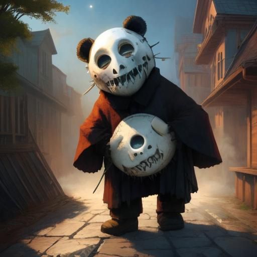 Surreal Landscape of Sorrow as Dreamlike Art