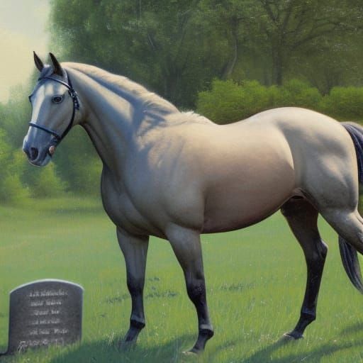 Weathered Gravestone in Cemetery