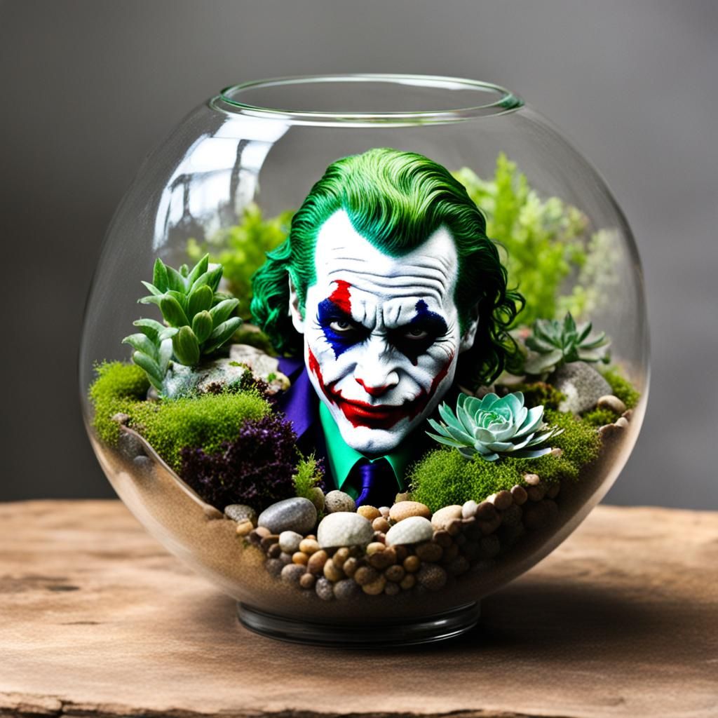 The Joker Living in a Terrarium