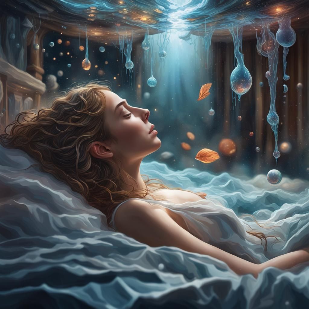The best thing about dreams is that fleeting moment, when you are between asleep and awake