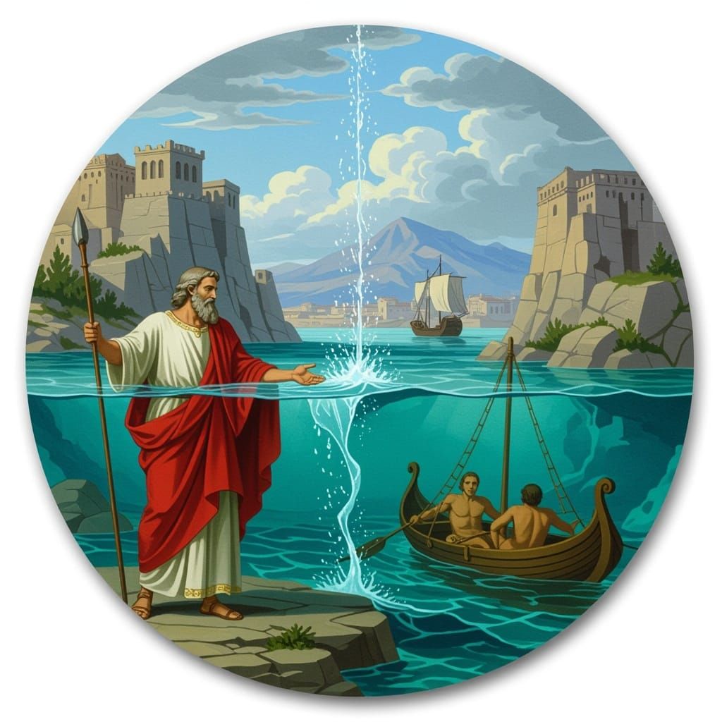 Moses Parts the Red Sea in Dramatic Art