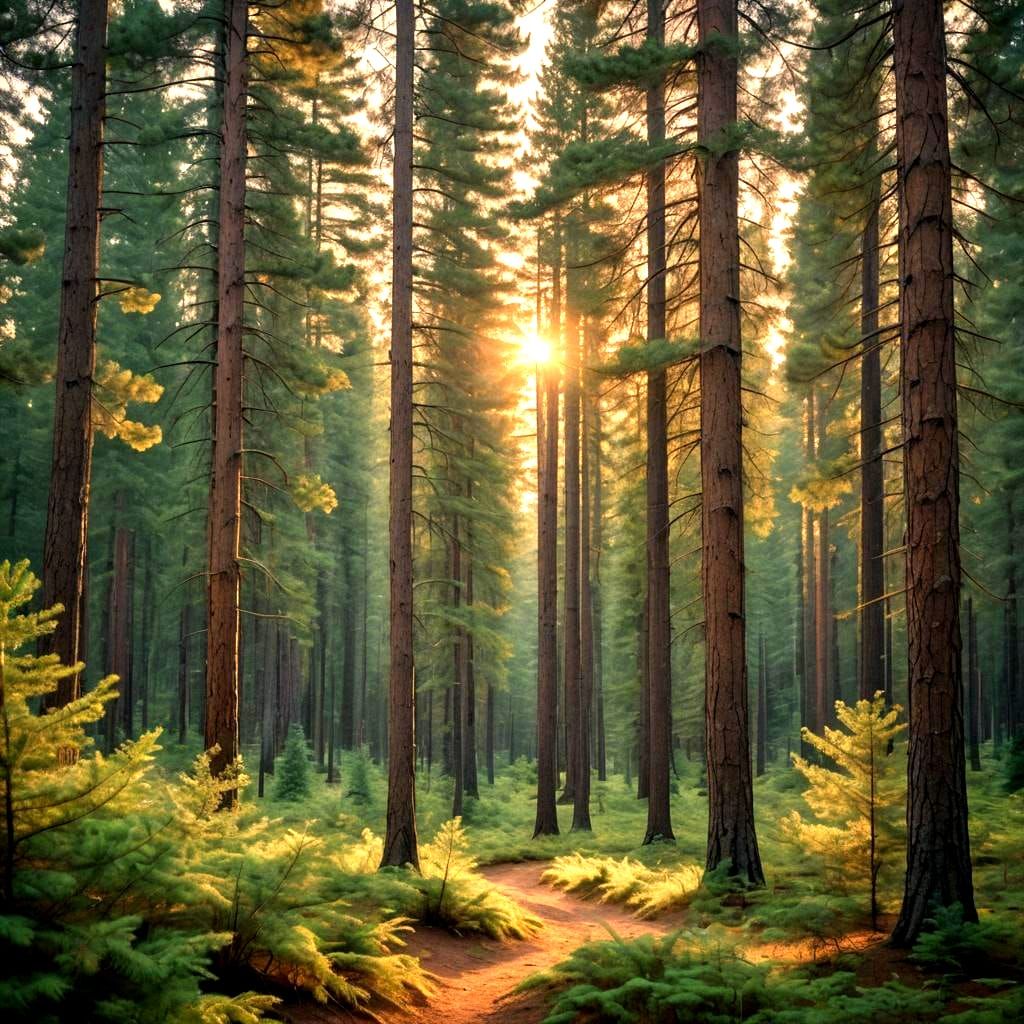 Ethereal Sunset Landscape: Professional Photography