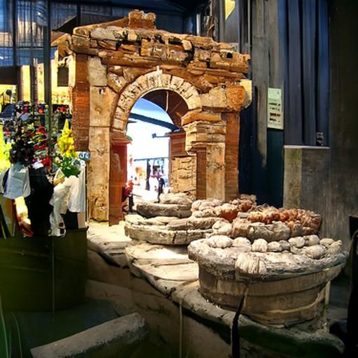 Grand Entrance to a Roman Market