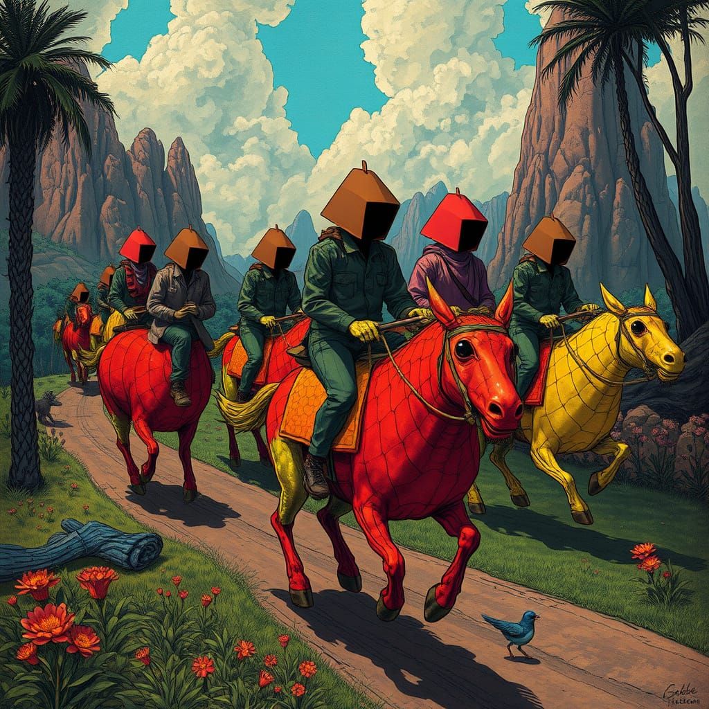 Fantastical Procession of Shapes on Vegetable Hybrids