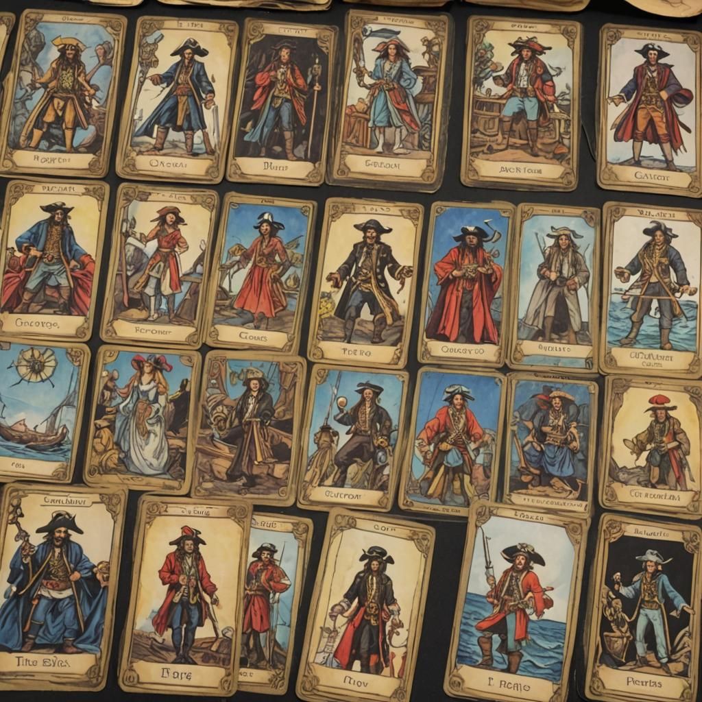 Pirate tarot….