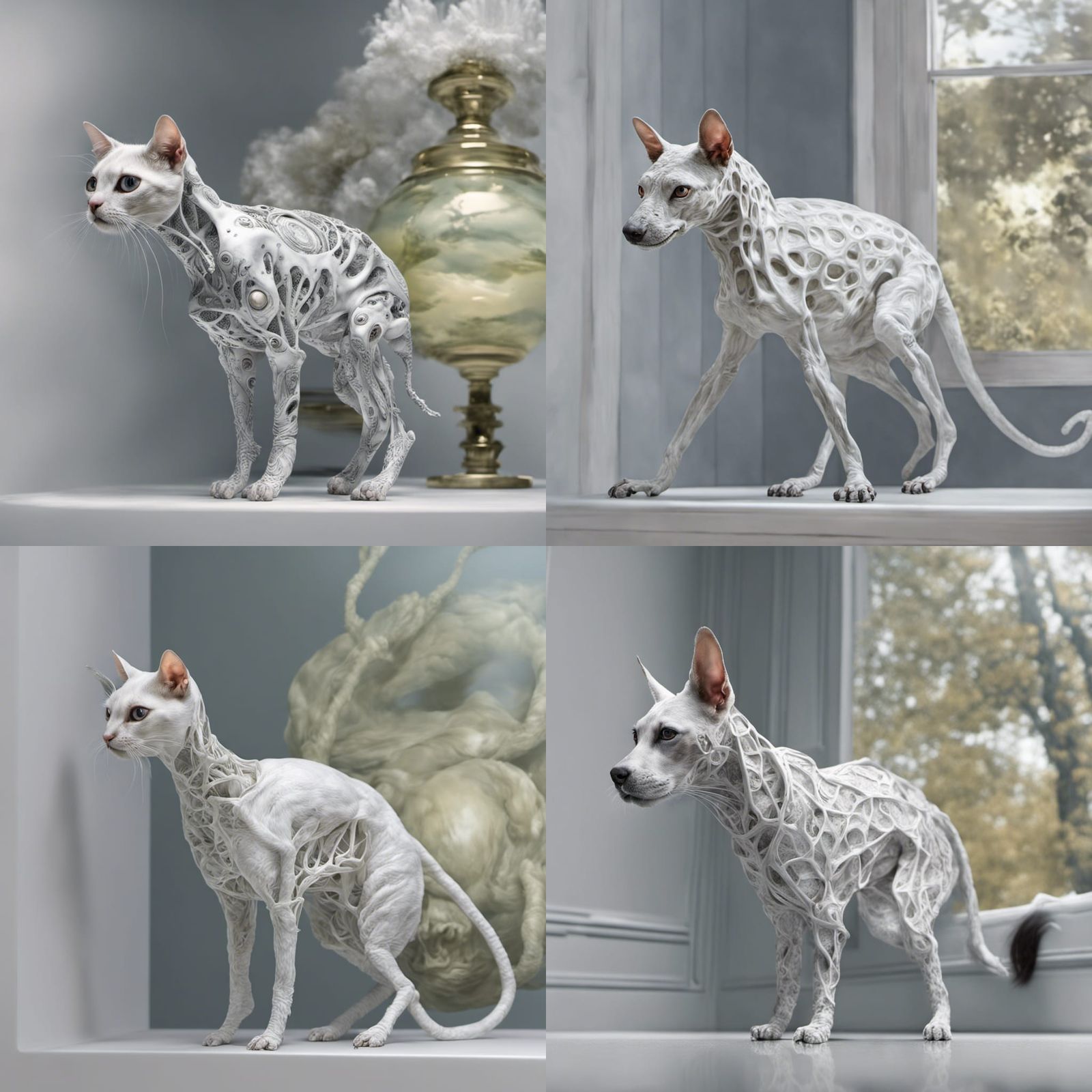 Alien Pets: A Photorealistic Vision of Surreal Beauty