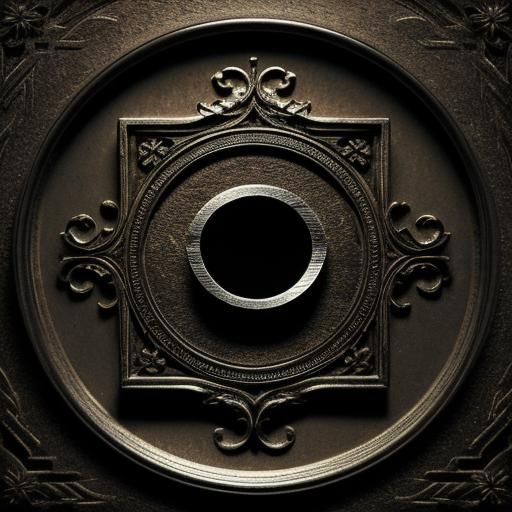 Hyperrealistic Letter O in High Resolution