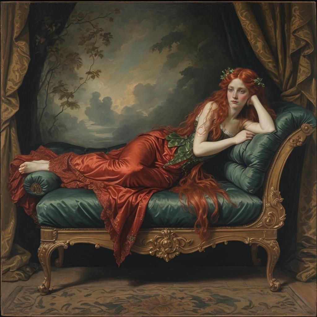 Victorian Fairy Painting