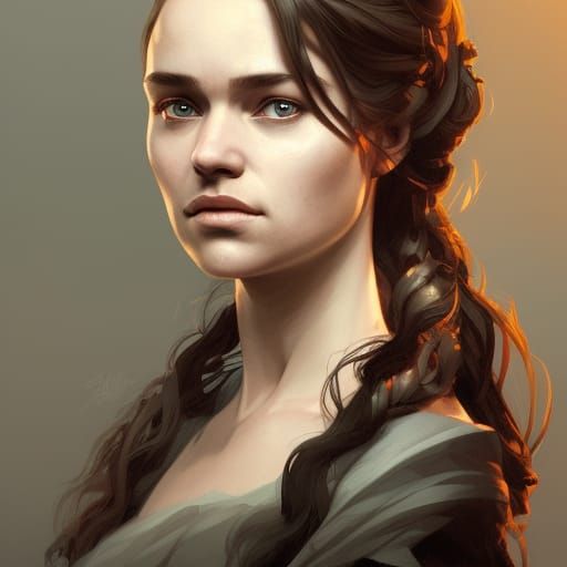 Hyperdetailed Portrait in Dynamic Lighting