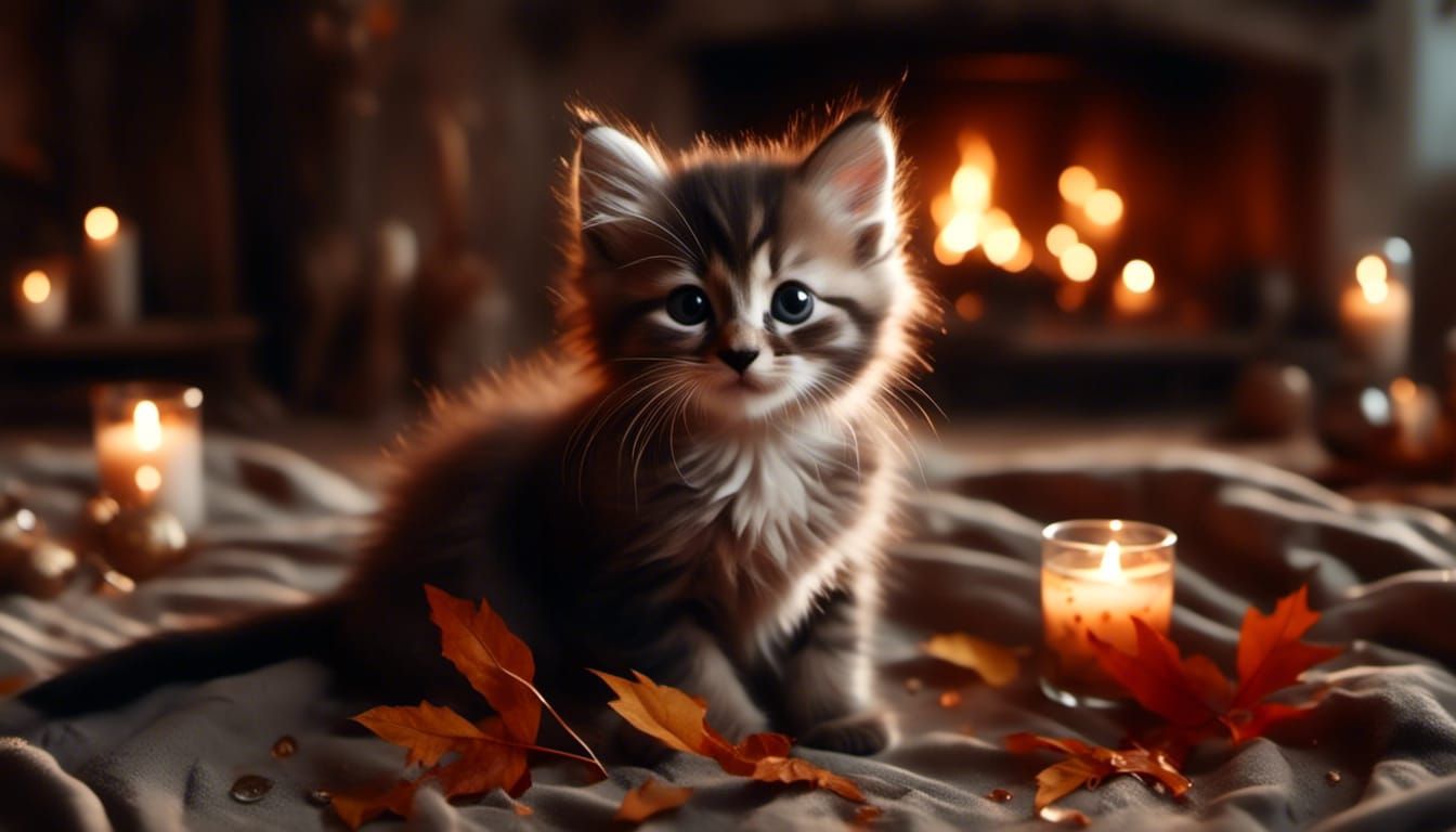 <lora:Kittencove:1.0> <lora:Minoucherie:1.0> cute kitten on ...