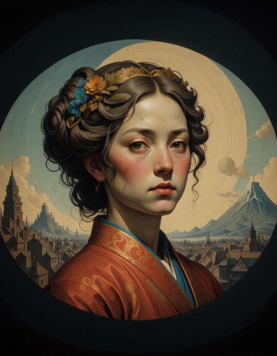 Distorted Reality in Infinite Space