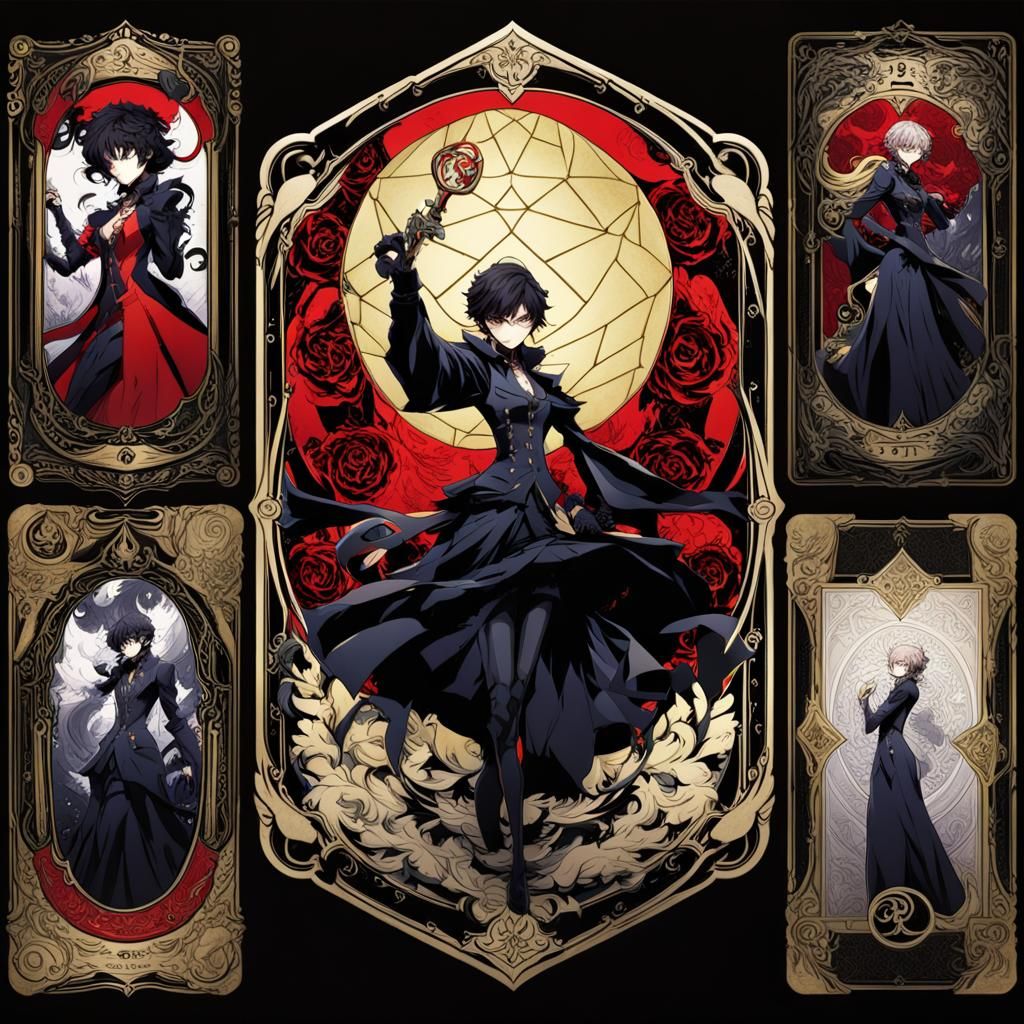 Persona 5 Tarot Cards.