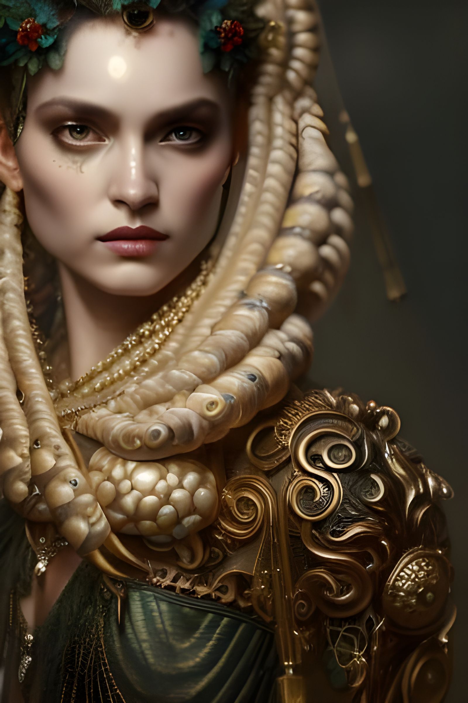 The most beautiful young Queen Anne