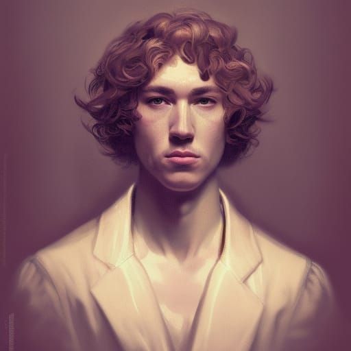 Sad Nobleman: Baroque Head and Shoulders Portrait