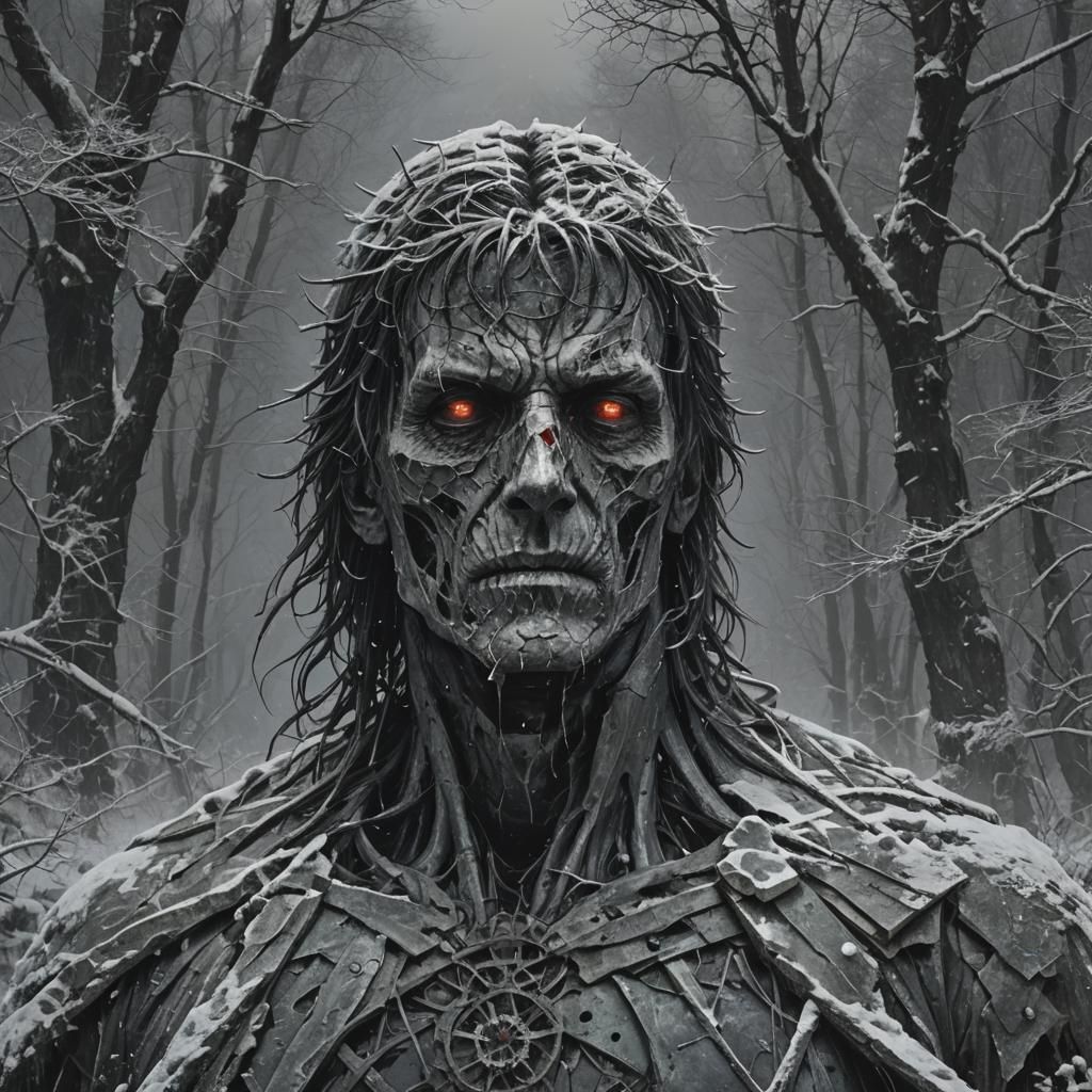 Abstract Image of a Shattered Soul