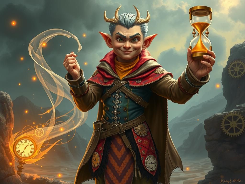 Chronos' Jester: The Timeless Trickster at Reality's Crossro...