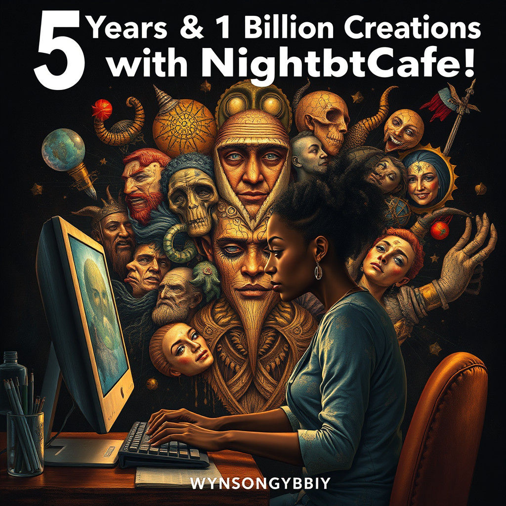 Woman's Imagination Bursts Forth in Crackle Paint Style