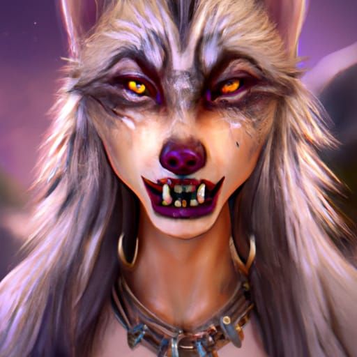 Terrifying Strigoi: A Medieval Fantasy Wolf Woman