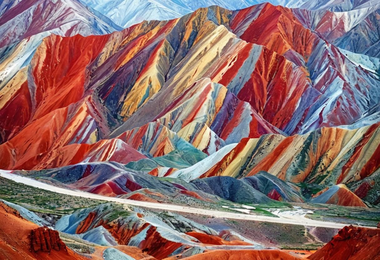 Ala Dagh Lar: The Colored Mountains of Zanjan