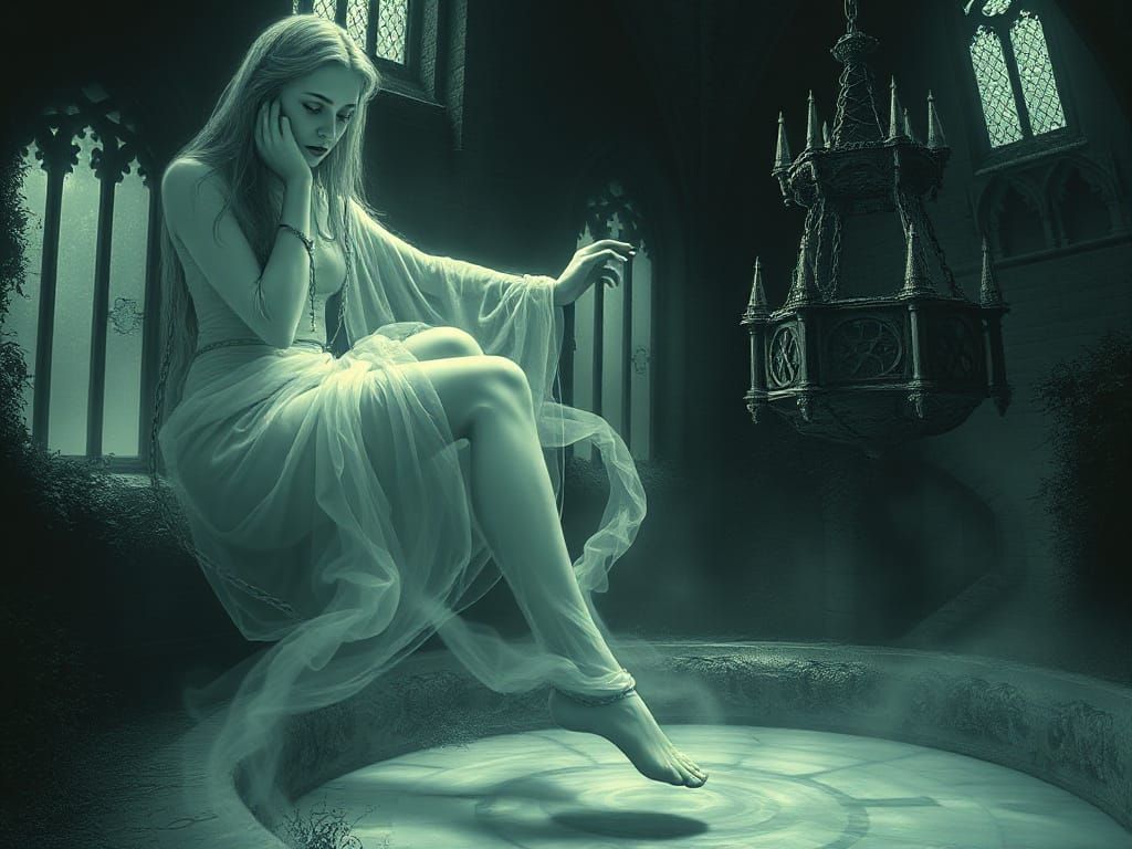 "I WILL NEVER BE SET FREE. AS LONG AS I'M A GHOST, YOU CAN'T...