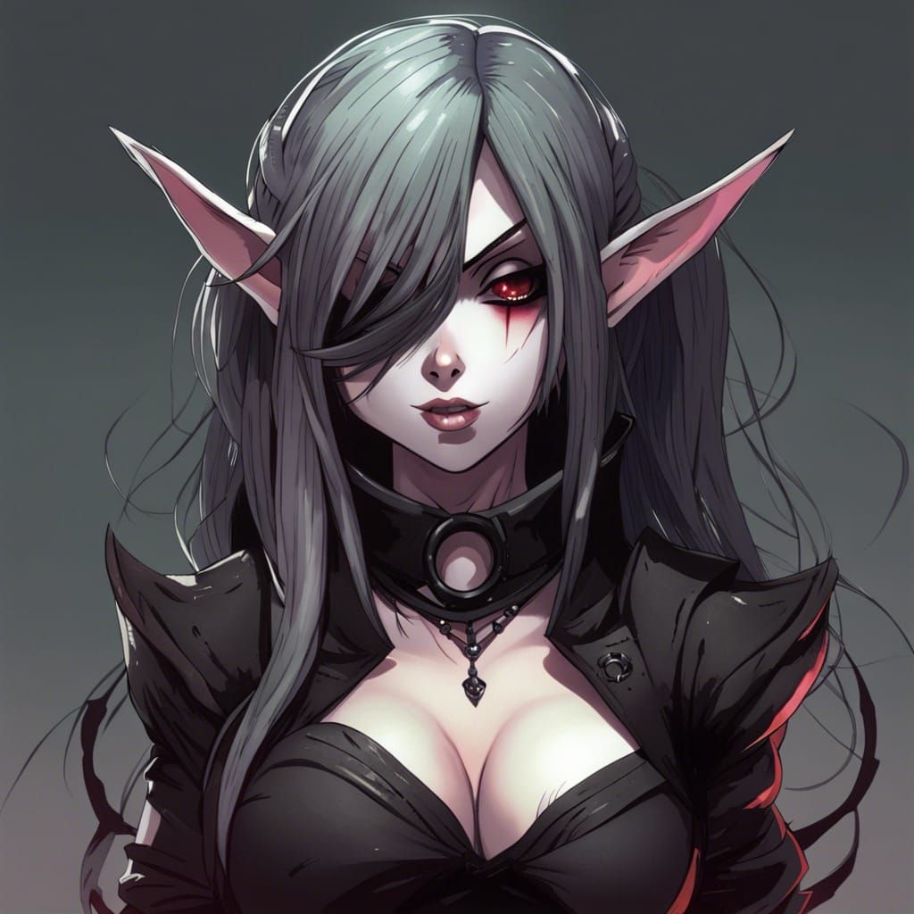 Goth Goblin Anime Manga Character