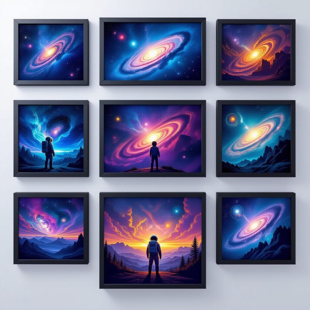 Cosmic Surrealism: Family History in Digital Art